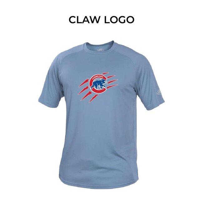 Cubs Rawlings Columbia Blue Tee - Adult