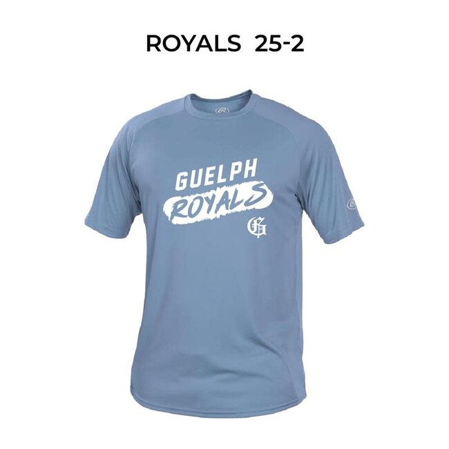 Royals Rawlings Columbia Blue Tee - Adult