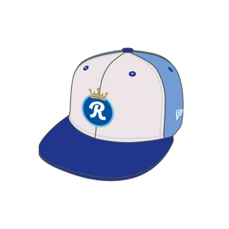 New Era Royals New Era 5950 Hat - Blue/White