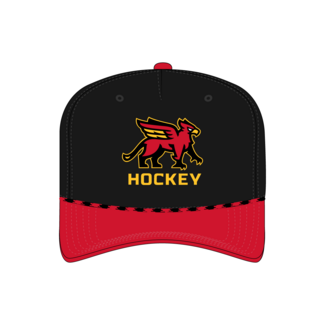Beatons Wholesale GGHA AT Custom Black/Red Rope Hat - Gryphon Hockey