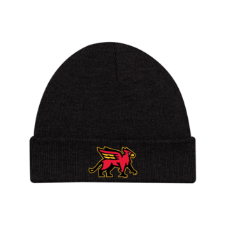 AJM GGHA AJM Black Roll Up Toque
