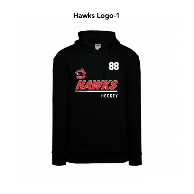 Hawks Fleece Hoodie - Adult