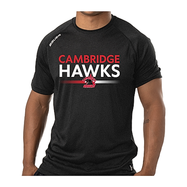 Hawks Bauer S24 Team SS Tech Tee - Youth