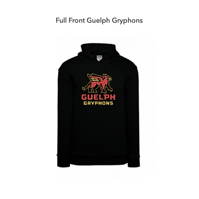 GMHA Fleece Hoodie - Youth