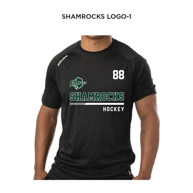 Shamrocks Bauer S24 Team SS Tech Tee - Adult