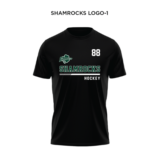 All Team Sports Shamrocks Performance Tech Tee - Adult