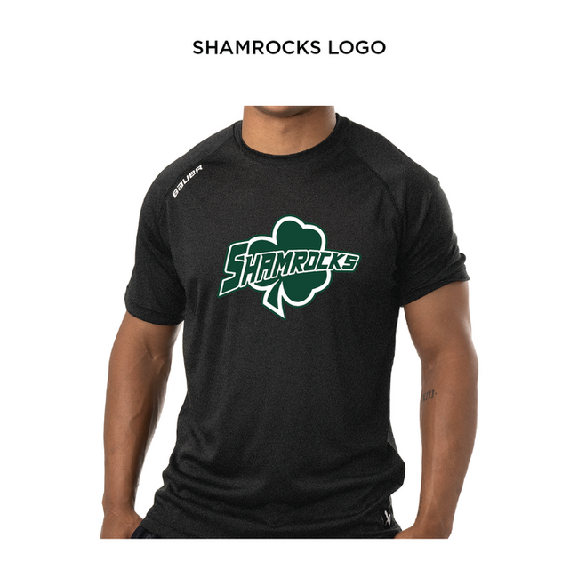 Shamrocks Bauer S24 Team SS Tech Tee - Youth