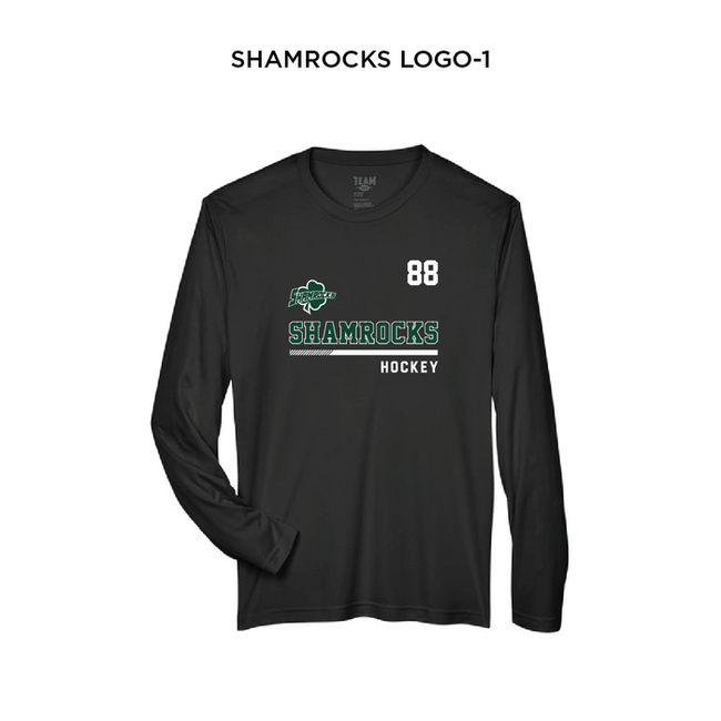 Shamrocks Performance Long Sleeve Tech Tee - Youth