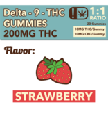 Cypress Hemp Strawberry 1:1 ^9 Gummies