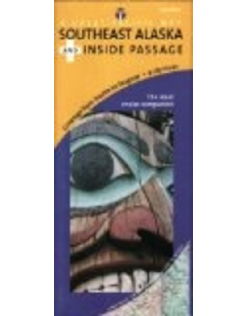 Todd Communications Map - Southeast Alaska's Inside Passage Road & Recreation Map, 3rd Edition - Great Pacific Recreation & Tra