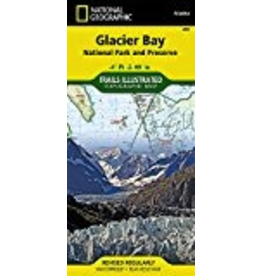 Todd Communications Map - Glacier Bay (Nat. Geo.)