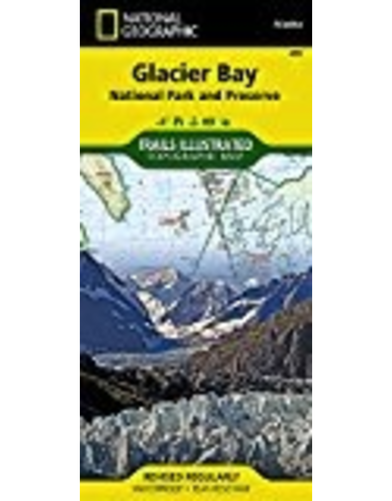 Todd Communications Map - Glacier Bay (Nat. Geo.)