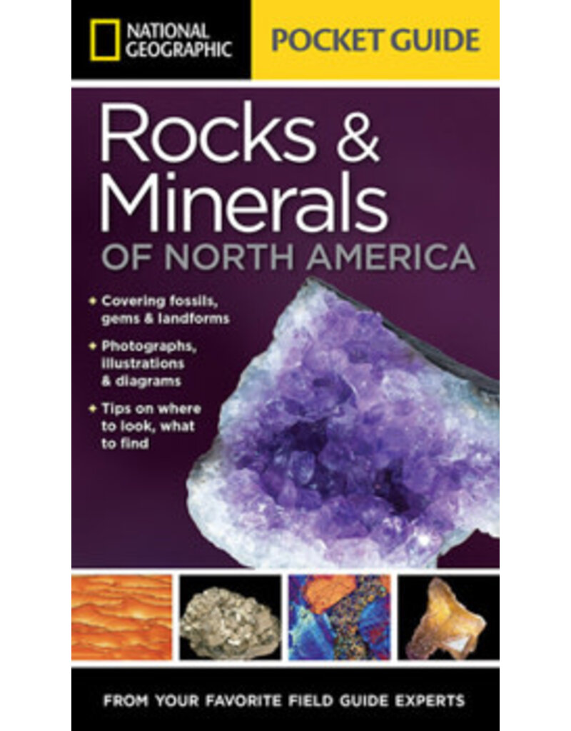 P R Dist. Rocks & Minerals of N. America -pocket guide - Nat. Geo.