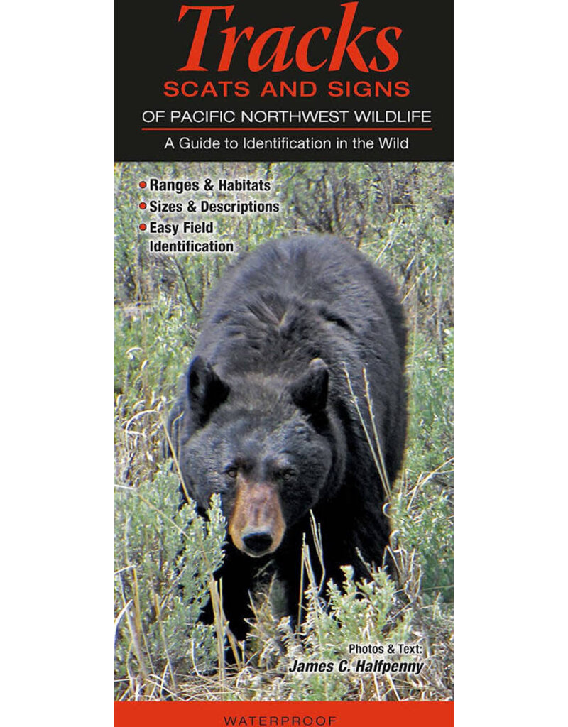 Quick Reference Pub. Mammals of the Pacific NW( waterproof) folded guide - Quick ref.
