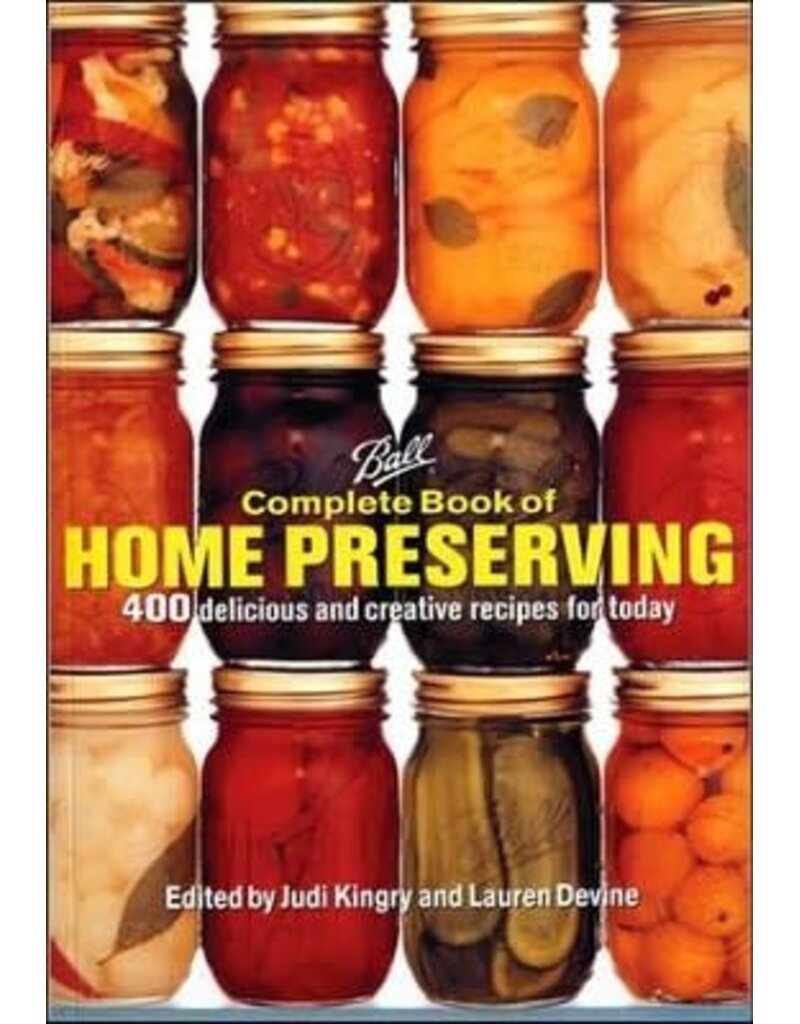 Todd Communications Ball Complete book of Home Preserving - Kingry/Devine