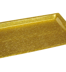 Winco Acrylic Tray, Gold, 20-3/4" x 12-3/4"