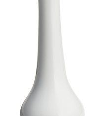 Tablecraft Vase, White Ceramic, 6-1/4"