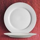 CAC Bread Plate, CLINTON, Porcelain, White, 5-1/2" (3 Doz)