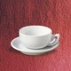 CAC Cappuccino Cup, CLINTON, Porcelain, White, 14 oz, (3 Doz)