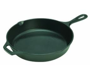 12 Cast Iron Deep Skillet