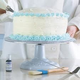 Ateco Revolving Cake Decorating Stand, 12" Diameter, cast iron with “powder coat” finish