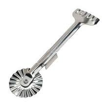 Ateco Pastry Wheel, Fluted, S/S Handle, 1-3/8"