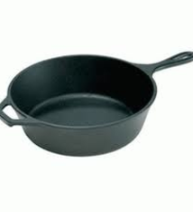 Lodge Skillet, Cast Iron, 10-1/4" Dia x 3" (2)