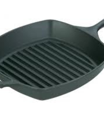 Lodge Grill Pan, Cast Iron, Square, 10-1/2" (3)