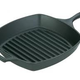 Lodge Grill Pan, Cast Iron, Square, 10-1/2" (3)