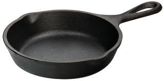 Lodge Skillet, Cast Iron, 10-1/4" Dia, 2" (3)