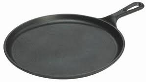 Lodge Griddle, Cast Iron, Round, 10-1/2" (3)