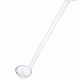 Winco Ladle, Plastic, 1 oz, 13" Long, Clear