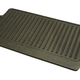 Winco Griddle, Cast Iron, Black Coating, 20" x 9-1/2"