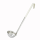Winco Ladle, S/S, One-Piece, 3 oz, Ivory Hdl