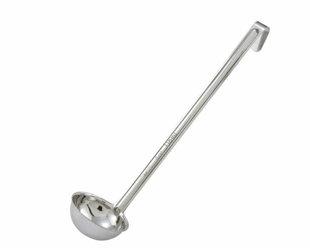 Winco Ladle, S/S, One-Piece, 2 oz