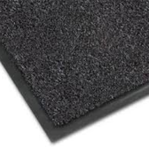 Apex Atlantic Olefin Carpet Mat, 3' x 5' Gun Metal