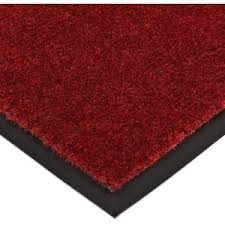 Apex Atlantic Olefin Carpet Mat, 3' x 5' Crimson