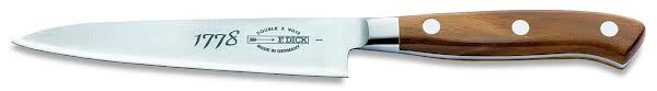 F. Dick Corp Chef's Knife, 1778 Series, 9 1/2" Plumwood Handle