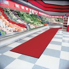 Apex Atlantic Olefin Carpet Mat, 3' x 10', Crimson