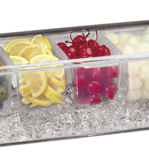 Paderno Condiment Dispenser w/Ice Drawer