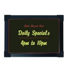 Update International Write-On Board, LED, 12" x 16"