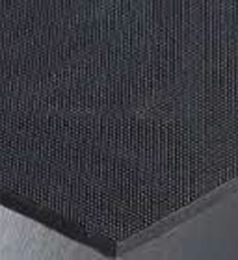 Apex Finger Scrape Mat, 24" x 32", Black