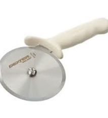 Dexter (18023) Pizza Cutter, 4" white handle