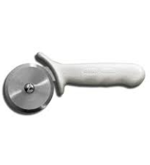 Dexter Pizza Cutter, 2-3/4" white handle