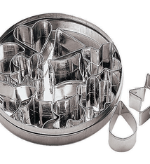 Paderno Dough Cutter, Geometric Shapes, 12pcs