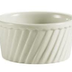 CAC Souffle Bowl, Porcelain, Fluted, Bone, 8 oz, (3 Doz)