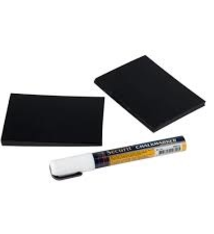 American Metalcraft Chalk Cards, Mini, 4" x 6", 20 Per Pack