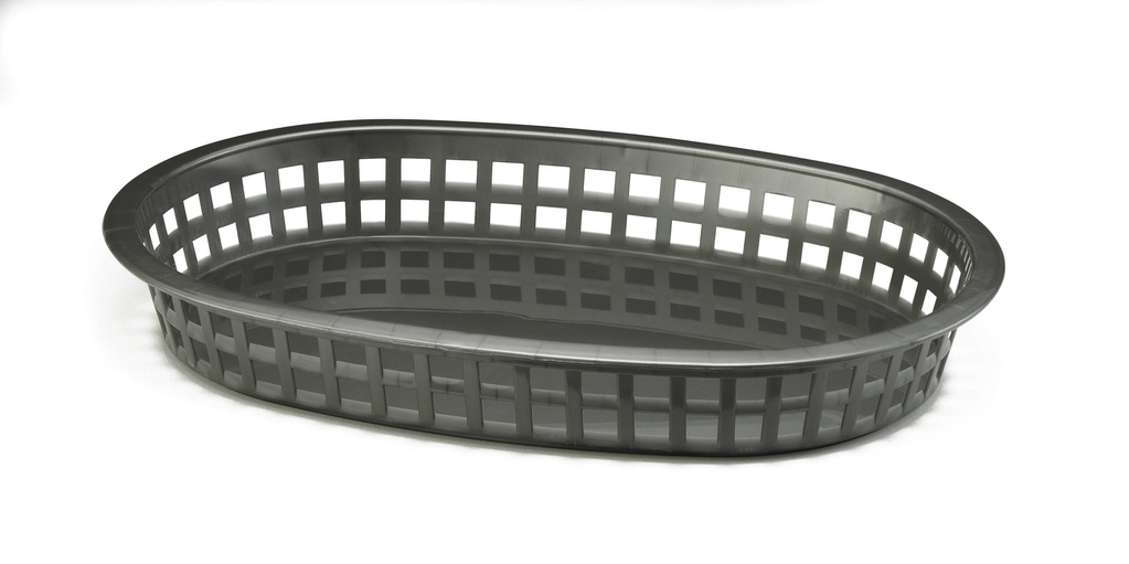 Tablecraft Basket ,Oval, 10-1/2" x 7" x 1- 1/2" (6/pack)