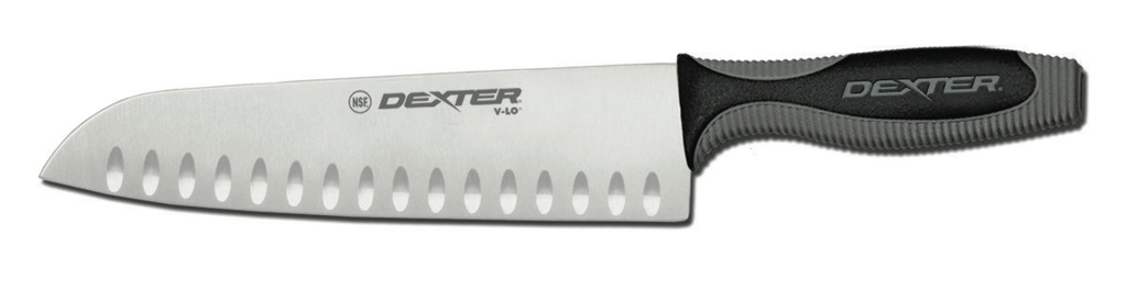 Dexter Santoku Chef Knife, V-Lo Duo Edge, 9"