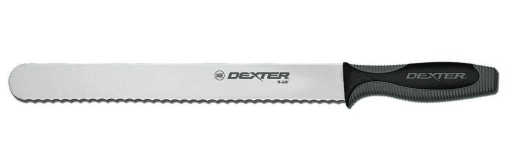 Dexter Roast Slicer, Scalloped, V-Lo, 12"
